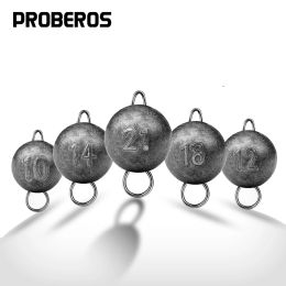 PRO BEROS Lead Free Fishing Sinkers Egg Sinkers Assorted Sizes 3g-21g Accesories for Soft Lure Group Hook Saltwater Freshwater