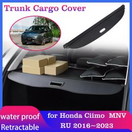 Car Trunk Cargo Cover for Honda Ciimo MNV M-NV RU 2016~2023 Curtain Blinds Tray Security Rear Racks Shielding Shade Accessories
