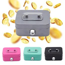 Creative Portable Piggy Bank Storage Box Small Size With Key Storage Box And Change Box Locked Money Storage Tank