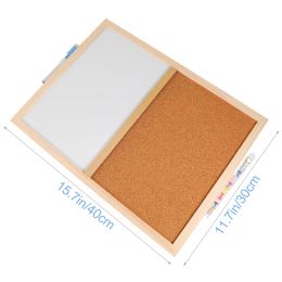 Cork Display Board Cork Bulletin Board Notice Whiteboard Framed Cork Memo Board