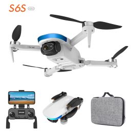 Drones XYRC S6S Mini GPS Drone 4K Professinal Dual HD EIS Camera Light Flow 5G Wifi Brushless Folding Quadcopter RC Helicopter Toys