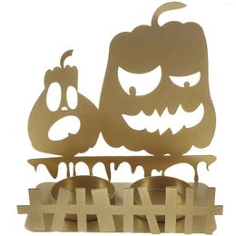 Candle Holders Halloween Ghost Decor Projection Holder Figurine Party Layout Props Candlestick