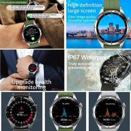 GT4 Smart Watch Men GPS Tracker 1.28'' AMOLED 466*466 HD Screen Always Display Health Monitor Bluetooth Calls Smartwatch Outdoor