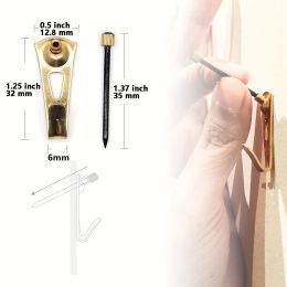Plaster Picture Hangers 30 lbs - 10/25/50 pcs - Picture Hanging Nails - Picture Hanging Hooks - Picture Hang Solutions
