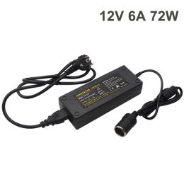 Car Power Adapter Cigarette Lighter Converter Power Convert AC to DC 110V/ 220V to 12V 6A Power Adapter Supply Lighter