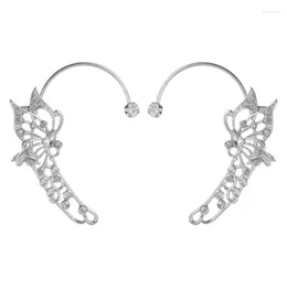Backs Earrings Ear Clips Butterfly-Ear Wrap Adjustable Cuff For Women Jewellery