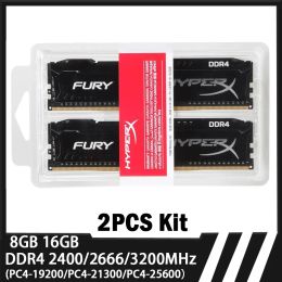 Drives Hyperx Memoria Ddr4 Ram 16gb 2x8gb 32gb 2x16gb Kit 3200 2400 2666mhz Desktop Memory 288pins 1.2v Pc425600 21300 19200 Dimm Rams