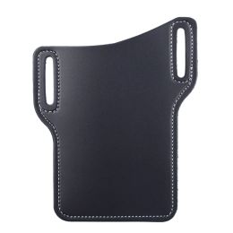 Men Cellphone Loop Holster Case Belt Waist Bag Phone Protective Sheath PU Leather Purse Wallet Bag Holder Belt Pack Bag