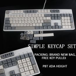 Accessories 119key PBT Sublimation XDA Round Keycap Customised Mechanical Keyboard Keycap for Cherry MX Switch 61/87/84/68/104/108