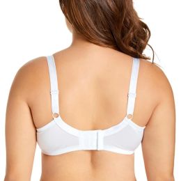 Womens Lace Sheer Unlined Underwire Full Coverage Non-padded Plus Size Minimizer Bra 36 38 40 42 44 DD E F G H I