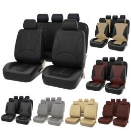 2/5Seats Leather Car Seat Covers For Nissan Pathfinder Versa GTR 350Z Sunny Teana Qashqai X-Trail Murano Maxima Car Accessories
