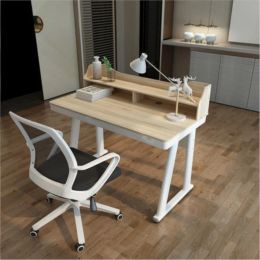 ArtisticLife Simple child study desk with bookshelf home writing desk student desk multifunctional computer desk Free shipping