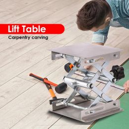 Lifter Router Plate Table Woodworking Machinery Engraving Laboratory Lifting Stand Manual Lift Platform Carpentry Tool Hand Tool