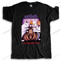Acid Bath Paegan Terrorism Tactics Tshirt black all sizes S5XL male brand teeshirt men summer cotton t shirt 240409