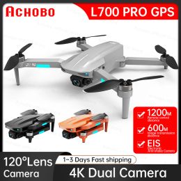 Drones New L700 Pro Drones 4K Profesional HD Dual Camera GPS 5G WIFI FPV Foldable Quadcopter RC Brushless Motor FPV Dron VS L900 PRO