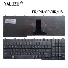 Keyboards FR/RU/SP/UK/US Laptop Keyboard FOR Toshiba Satellite P200 P300 P200 P205 P305 P500 P505 F501 MP08H76F06698 9J.N9282.Q0F