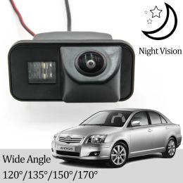 CCD HD AHD Fisheye Rear View Camera For Toyota Avensis T250 T270 2003-2015 Auris Car Backup Reverse Parking Monitor Night Vision
