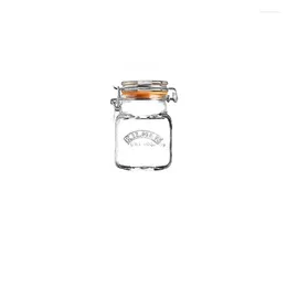 Storage Bottles Glass Sealed Jar Food-grade Jam Bottle Honey Tank Mini Pickle Trumpet