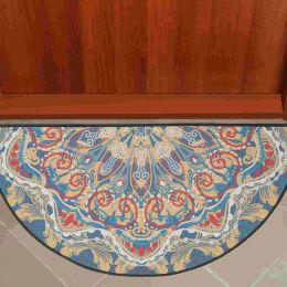 Bohemian Floor Mat Water Absorbent Rug Washable Rugs Bathroom Mats Funky Waterproof Doormat