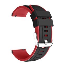 FIFATA For Huami GTR 47mm Strap 22mm Silicone Watch Band For Xiaomi Amazfit GTR 2 Pace Stratos3 2 2S Smart Wristband Bracelet