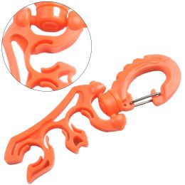 Water Sports Scuba Diving Clip Scuba Hose Clips 1pc 360° Rotated Diving Equipment Regulator Scuba Diving Clip New