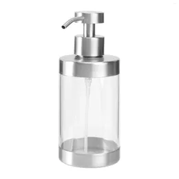 Liquid Soap Dispenser 304 Stainless Clear Home Drop Bathroom Pump Lotion