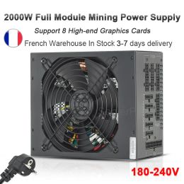 Supplies SENLIFANG Brand New Full Module 2000W Mining Power Supply Support 8 GPU 160V240V ETC RVN ATX PC PSU For BTC Miner Machine