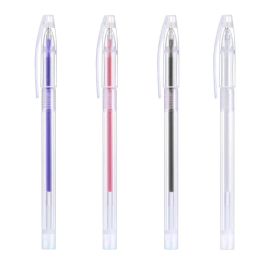 20/5pcs Fabric Marker Heat Erasable Pen Refill for DIY Patchwork Dressmaking High Temperature Disappearing Tool With Pen Case