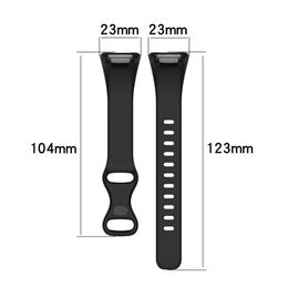 Watch Strap for Fitbit Charge 5 TPU Mutil-color Band for Fitbit Smart Watch Sport Wristband Replacement Strap for Woman Man