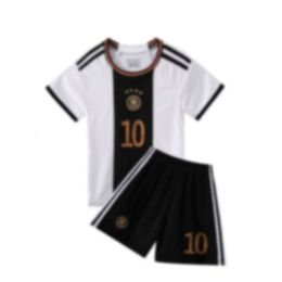 Soccer Jerseys 22-23 Germany Home No.10 National Team Football Kit for Children's Shirts Size 14-30