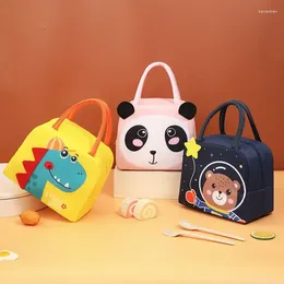 Storage Bags 1PC Kawaii Portable Fridge Thermal Bag Women Children's School Insulated Lunch Box Tote Food Small Cooler Pouch