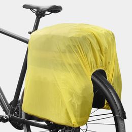 Sahoo 60L Bicycle Carrier Bag W/ Rain Cover Rear Rack Trunk Luggage Pannier Back Seat Double Side Bags Outdoor Cycling Storage 1