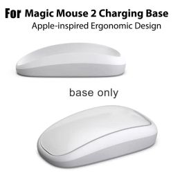 Accessories Mouse Optimised Base For Apple Magic Mouse 2 Charging Base Ergonomic Wireless Charging Pad Shell Increase Height Optimise Feel