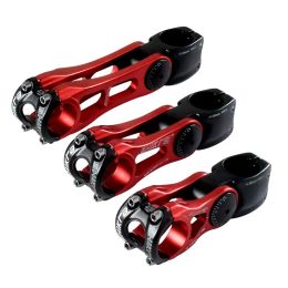 Bicycle Stem Mountain Bike Handlebar Height Adjuster Adjustable Angle Riser Bicycle Accessories 31.8*90/110mm Adjustable Stem