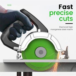 5/10pcs 100mm Diamond Disc Saw Blade Ceramic And Ordinary Glass Tile Jade Marble Polishing Cutting Blade Sharp Brazing Grinding