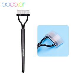 Docolor Eyelash Comb Curler Makeup Lash Separator Mascara Applicator Beauty Cosmetic Tool Eyewrinkles Metal Curl Accessories