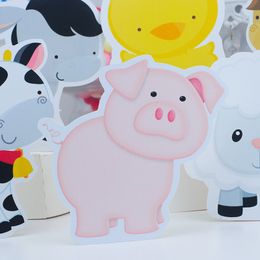 Farm Animals Theme Series 3 Table Centerpiece Birthday Festival Event Party Decorations Supplies Baby Shower Animal Party Decor