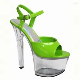 Dance Shoes Sweet Candy Colour Banquet Stage Po For Women's Club Princess 17 CM High Heel