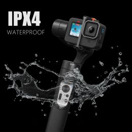 Gimbals iSteady Pro 4 Gimbal for GoPro 12/11/10/9/8/7/6 DJI OSMO Insta360 One R IPX4 Waterproof Action Camera 3Axis Handheld Stabiliser