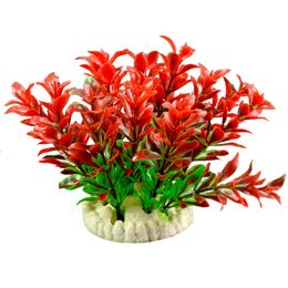 Artificial Water Plant Plastic Underwater Grass Weeds Vivid Fish Tank Aquarium Decor Fish & Pet Supplies Do Not Fade 3 Colours