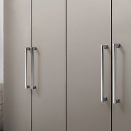 KK&FING Light Luxury Cabinet Door Handles with Crystal Simple Wardrobe Door Handle Zinc Alloy Drawer Knobs Kitchen Accessories
