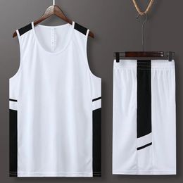 2021 New High Quality Men Basketball Jerseys Set Sports Tracksuits Clothes Youth Basketball Uniforms Kit College Sportswear