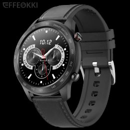 Watches Wearfit Pro Round Screen Smartwatch Men 1.28" IPS Display Ip68 Waterproof Heart Rate Monitor Blood Pressure Sports Smart Watch