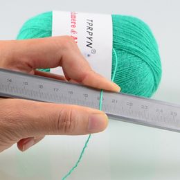 TPRPYN 1pc 50g 450M Thin Cashmere Wool Yarn For Hand Knitting lana to Crochet Yarn to knit yarn crocheted knitted line thread