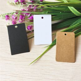 Rectangular Made With Love For You Brown Flower Heart Hollow Printed Luggage Adornment Craft Paper Card 200Pcs/Lot