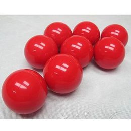 xmlivet 3pcs/lot 52.5mm Red Single ball Resin 2 1/16 inch Snooker Balls Hot Sale Billiards snooker accessories