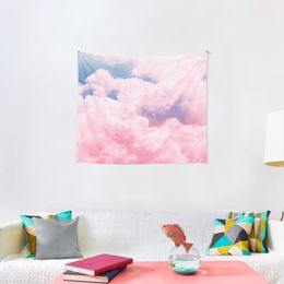Candy Sky Pink Wall Tapestry Cover Beach Towel Throw Blanket Picnic Yoga Mat Home Decoration