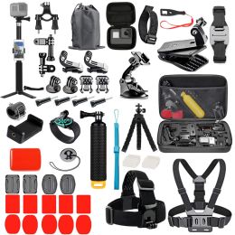 Bags Action Camera Accessories for Gopro Hero 9 8 7 5 4 for Dji Osmo Action Backpack Suction Cup for Glass Mount 4k Case Helmet