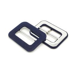 14 Colour Cloth art Buckle for Leather Hand Bag Shoe Strap Belt Slider Tri-glides DIY Adjust Roller Pin Buckles Accessories