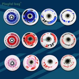 Playful bag Random Roller Skates Flash Wheel PU Skating sport mute wheels Roller skates accessories AMB162